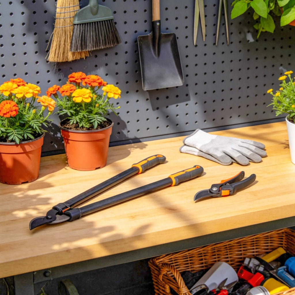Set da Giardinaggio 2 Pezzi ¨C Minimal ¨C Troncarami e Cesoie