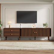 Mobile TV in effetto legno noce 180 cm