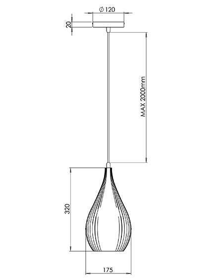 Lampada a Sospensione Lisa in Metallo e Plastica Vegetale - Senape, Attacco E27, Struttura Elegante e Sostenibile, IP20, 230V - Linea Design