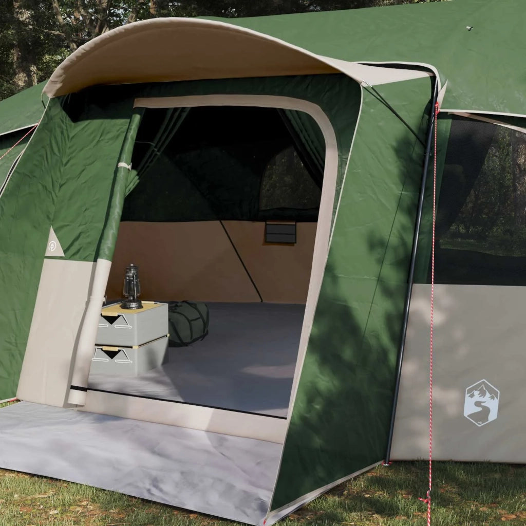 Tenda familiare con telo da pioggia resistente all'acqua Verde 42017460