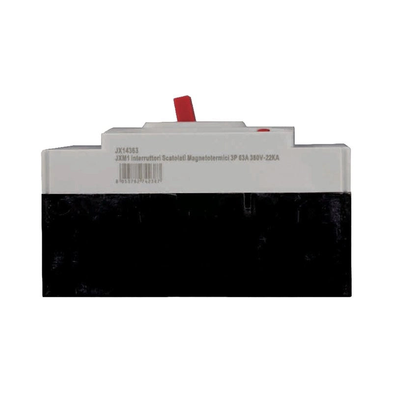 MCCB Interruttori Scatolati Magnetotermici 3P 22kA 63A AC 400V IP20 IEC60947-2