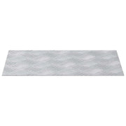 Gradini per Scale 2 pz | Tappetini per scale autoadesivi Argento 40 x 30 cm Alluminio