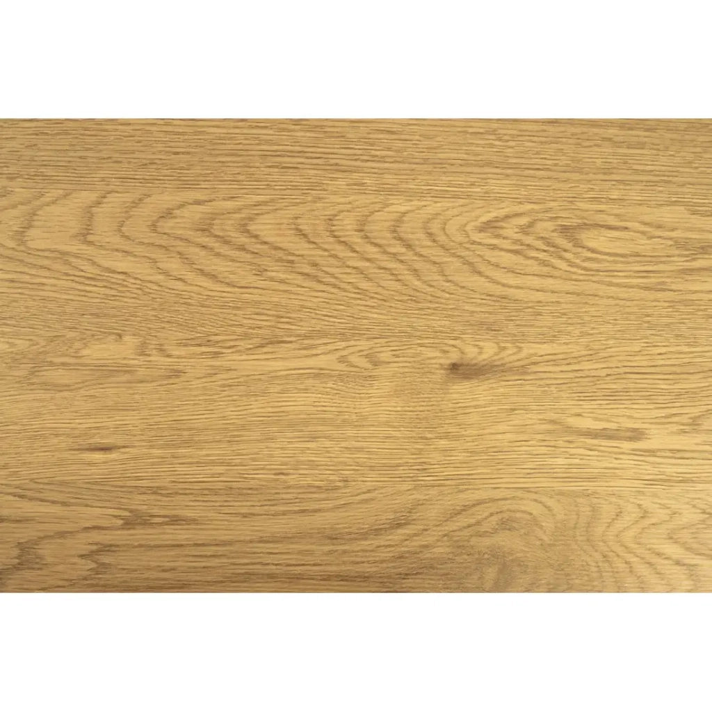 Tavolo da pranzo CALDERO 140 cm – Tavolo contemporaneo in quercia selvatica e metallo