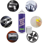 Trade Shop - Tornado Spray Bomboletta Spray Schiuma Magica Detergente Per La Pulizia Di Tutto -