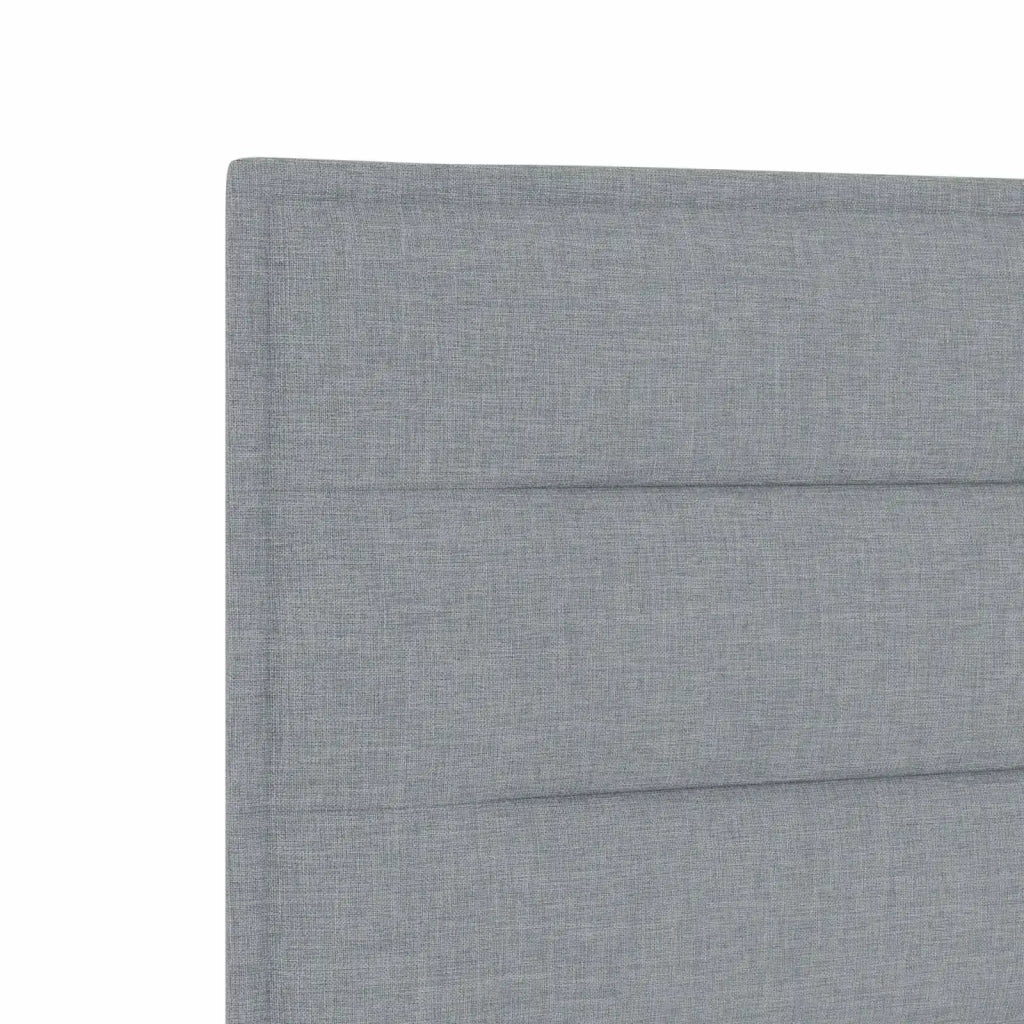 Letto con contenitore e materasso Grigio Chiaro 140 x 190 cm 3459438