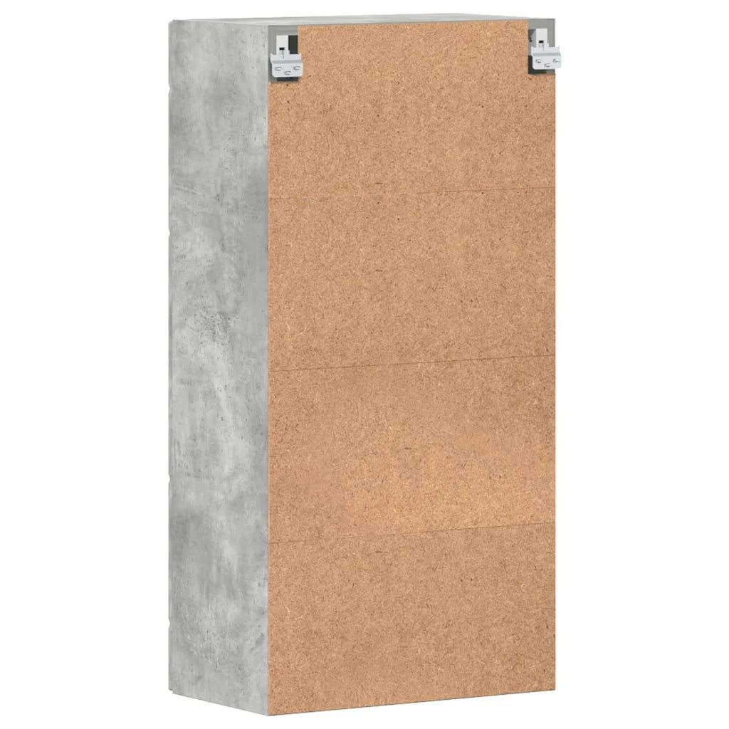 Armadio in Legno Grigio cemento 50 x 29 x 100 cm CFW6326561