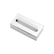 Porta kleenex in ottone cromato