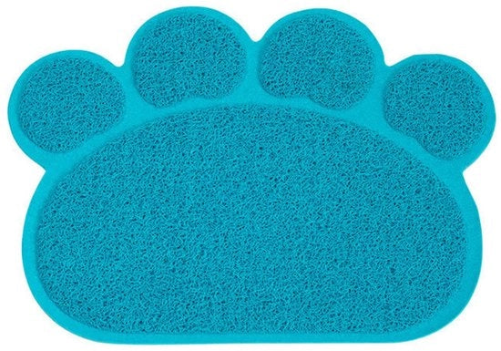 Matrice per gatti - Mat di panno lavabile - Mat di gomma antiscivolo impermeabile - Mat di cibo per animali domestici - Mat di cibo e di bere per cane, gatto, cucciolo e gattino - Mat per gattini per interni - Per amici pelosi - 60x45cm
