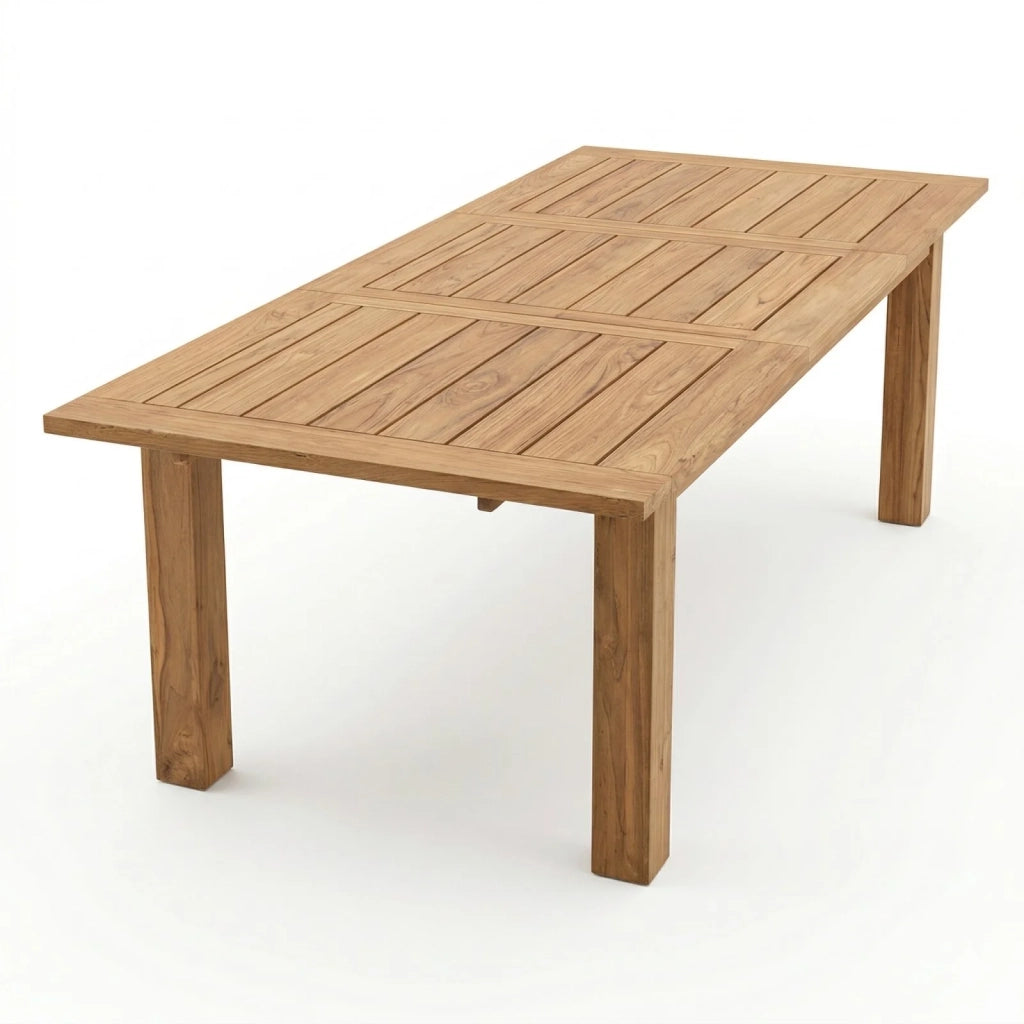 Tavolo SUTRA Allungabile in Teak per Interni ed Esterni, 180/250 × 100 cm