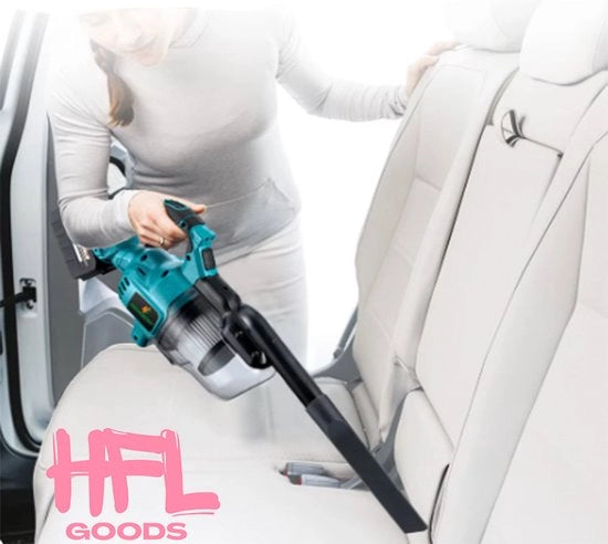 Aspirapolvere a Secco Senza Fili - 18 V - Batteria - Nero Blu