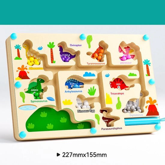 Gioco di Sorteggio Magnetico per Bambini con Finitura Finale per la Motoria Fine e l'Apprendimento Sensoriale