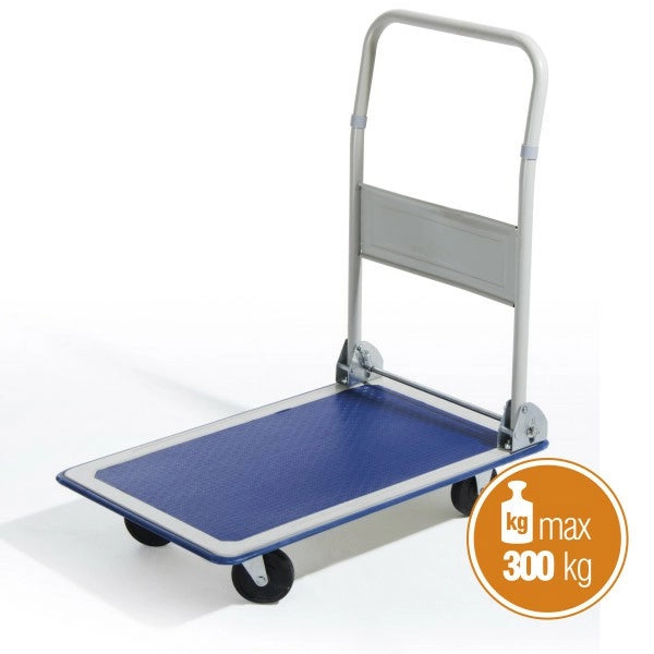 CARRELLO TUTTOFARE PORT. 300KG h. 90cm 90x60 - BIACCHI E.