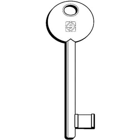 CHIAVE TIPO PATENT OTTONE  6P7MP - PASSEPARTOUT - 5 pezzi- SILCA