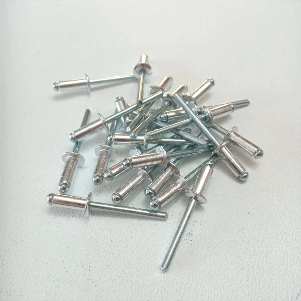 Rivetti alluminio / acciaio 6,0x22mm - 100pz modello a strappo