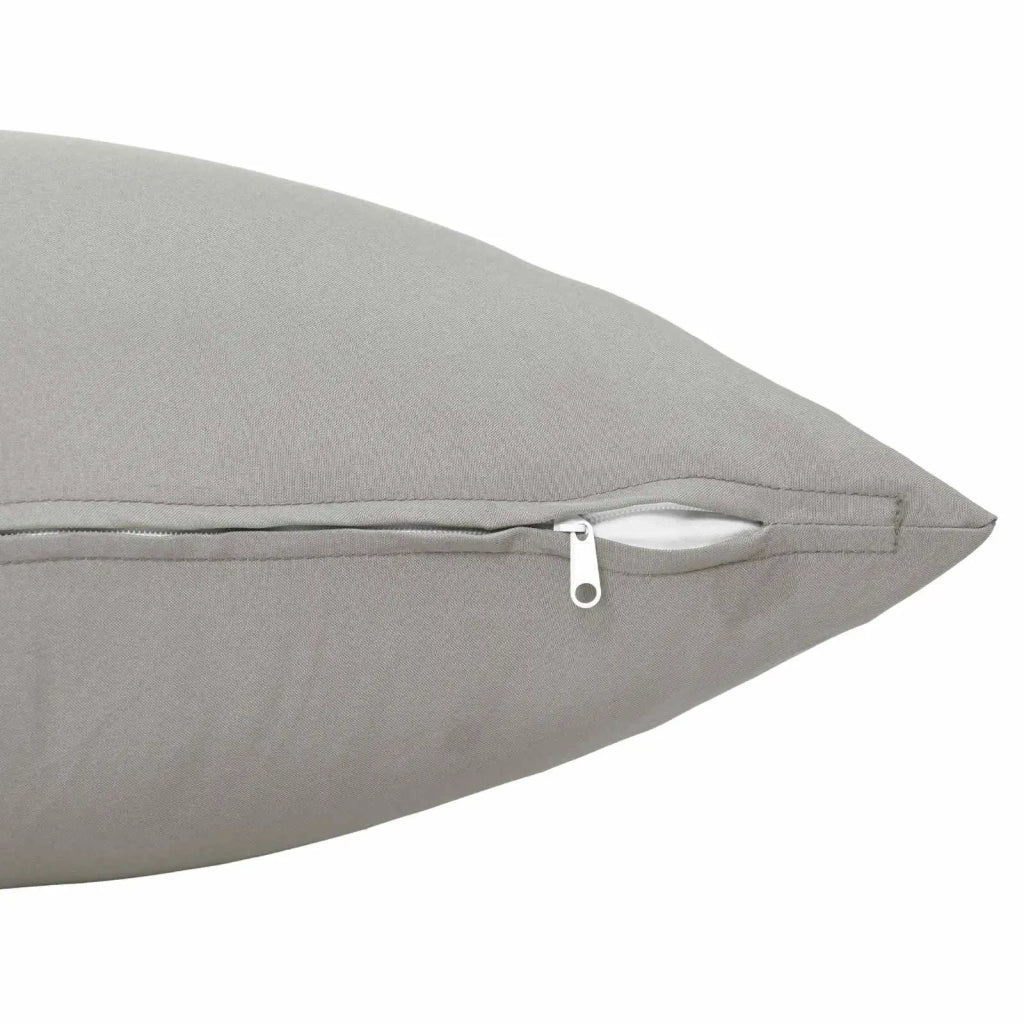 Cuscino con cuscino HEERLEN 2 pz Grigio Poliestere 923973