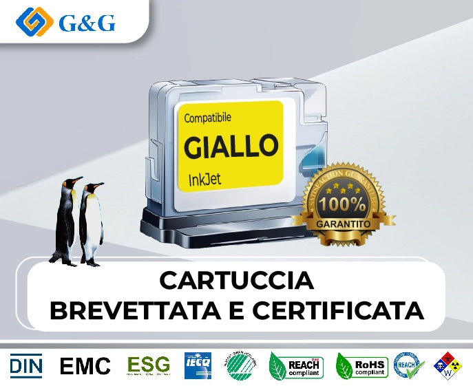 INK G&G EPS C13T10H44010 604XL Y 9ML