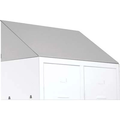 TETTO X ARMADIO SPORCO PULITO INCLINATO PROMETAL  VERN GRIGIO POSTI 1 MM  360X500