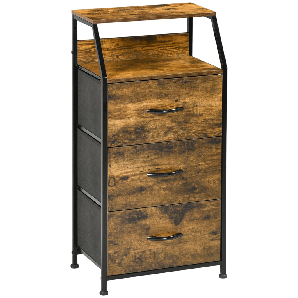 Armadio con cassetti ¨C zephmum ¨C marrone
