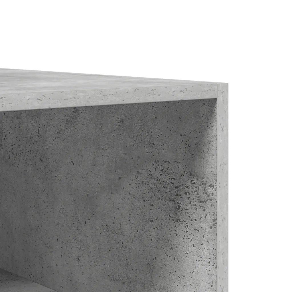 Armadio Grigio Cemento 100x50x200 cm in Legno Multistrato CFW1212125