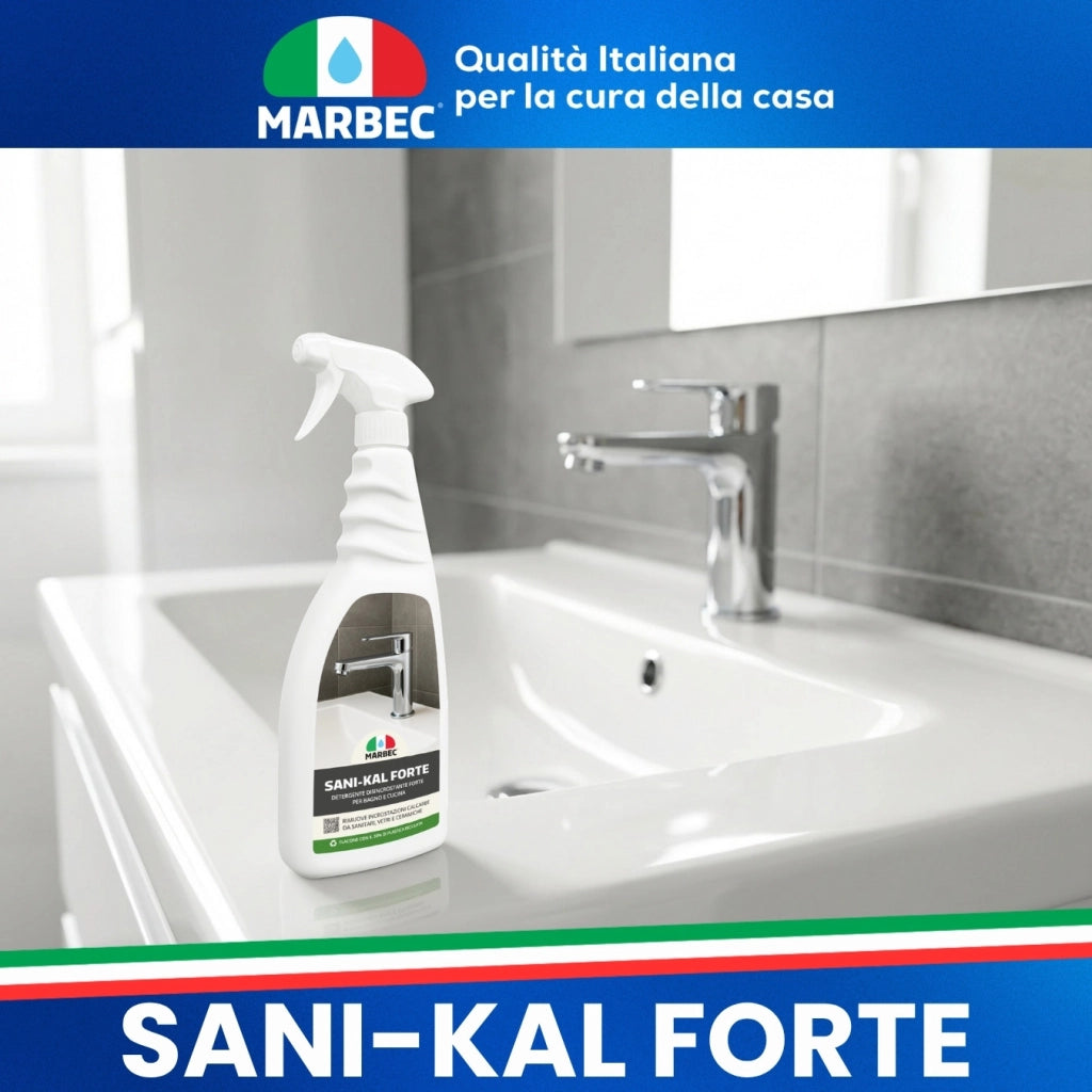 Detergente anticalcare forte bagno SANI-KAL FORTE - 5LT
