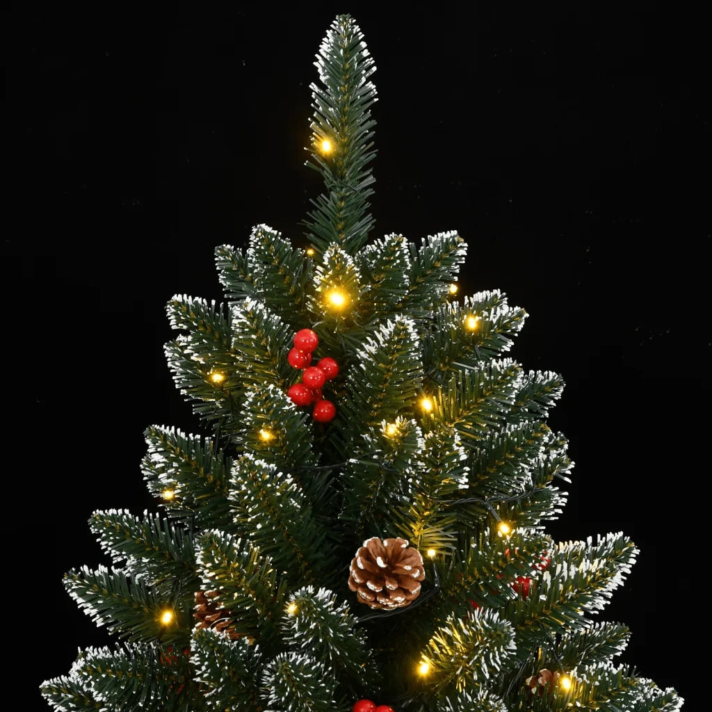 Albero Natale Artificiale-Albero Natalizio-Decorazioni natalizie con 150 LED 150 cm 795783
