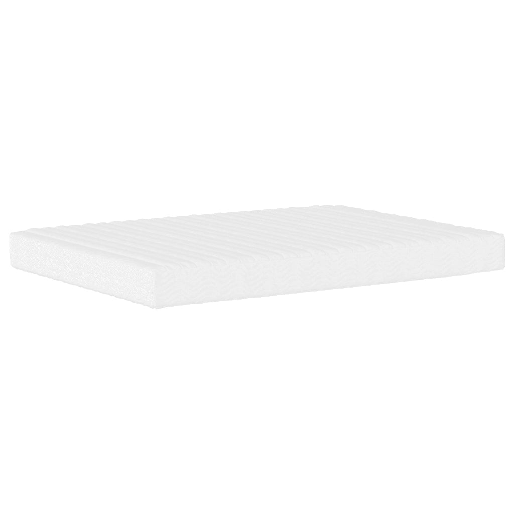 Letto Viana con Materasso Grigio 140x190 cm in Similpelle