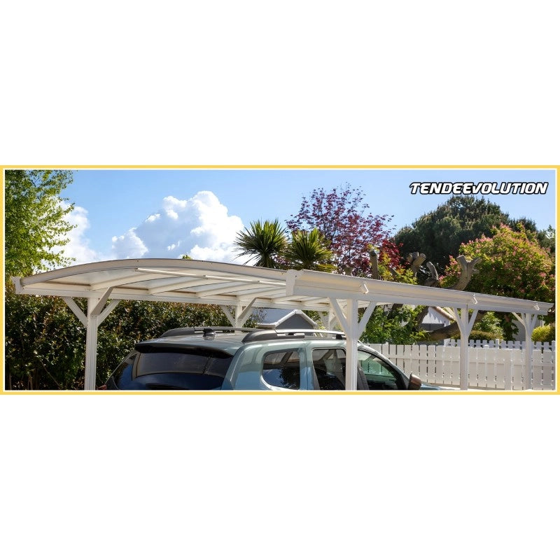 Telo PVC Impermeabile Giallo | Telone Occhiellato 650g/mq | Copertura Esterna | 5x8m | Resistente Protezione Multiuso