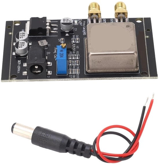 Pannello di Riferimento di Frequenza - Bronzo - Oscillatore Cristallo - 10 MHz - Modulo Termistore - Alta Precisione - Per Applicazioni Elettroniche
