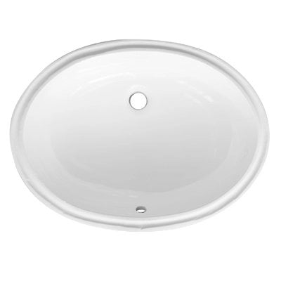 Lavabo sottopiano 57x42 cm modello LT74 - Bianco