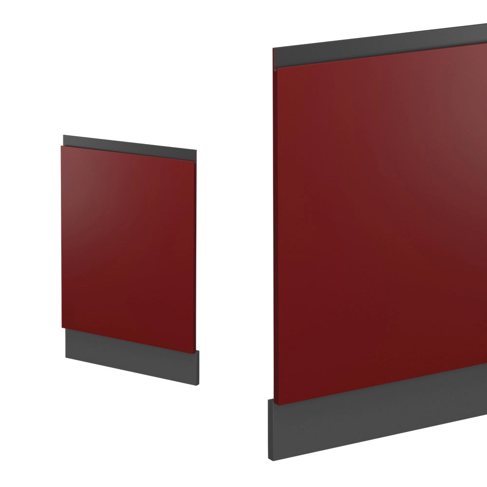 Pannello frontale R-Line Rosso/Antracite 45 cm J-Shape, PL Antracite Vicco