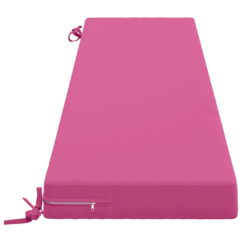 Cuscini per Panchina a 2 Pezzi SOEST 2 pz 100% Poliestere Rosa 949999