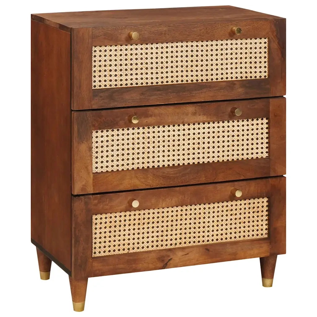 Credenza Marrone 60 x 33 x 75 cm Legno di mango massello 4018883