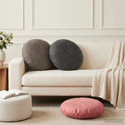 Cuscino con cuscino HEERLEN 2 pz Rosa Velluto 929669