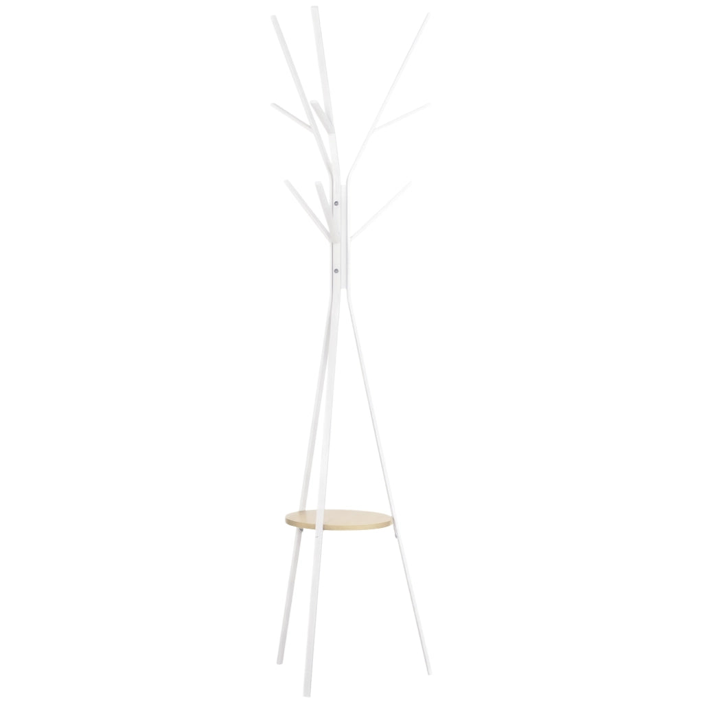 Appendiabiti con ripiano e ganci ¨C Minimal ¨C Bianco