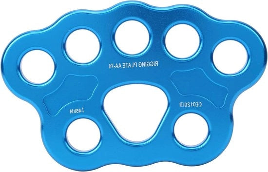 Piattaforma Rigging in Lega di Alluminio-Magnesio per Sport Estremi, Arrampicata su Roccia, Attività All'Aperto, Sci