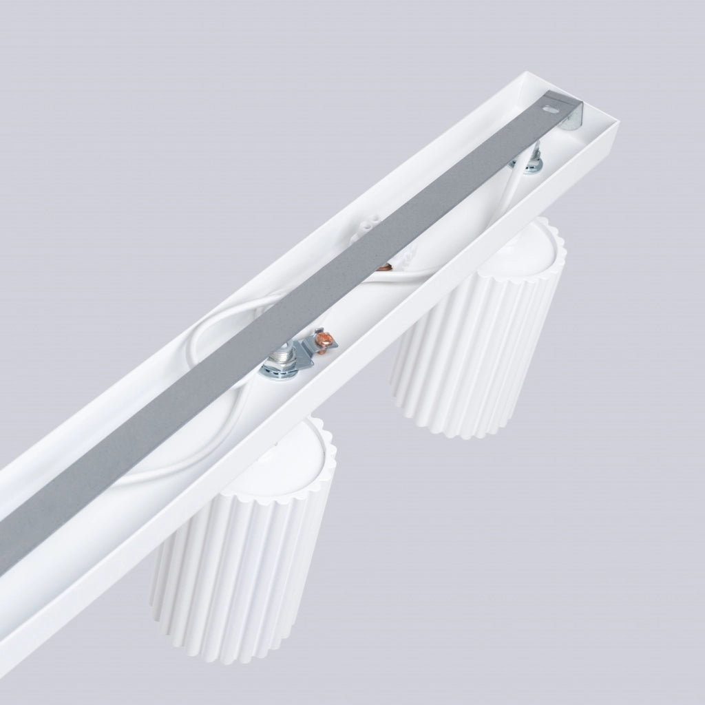 Lampada da soffitto KARBON 3L bianco