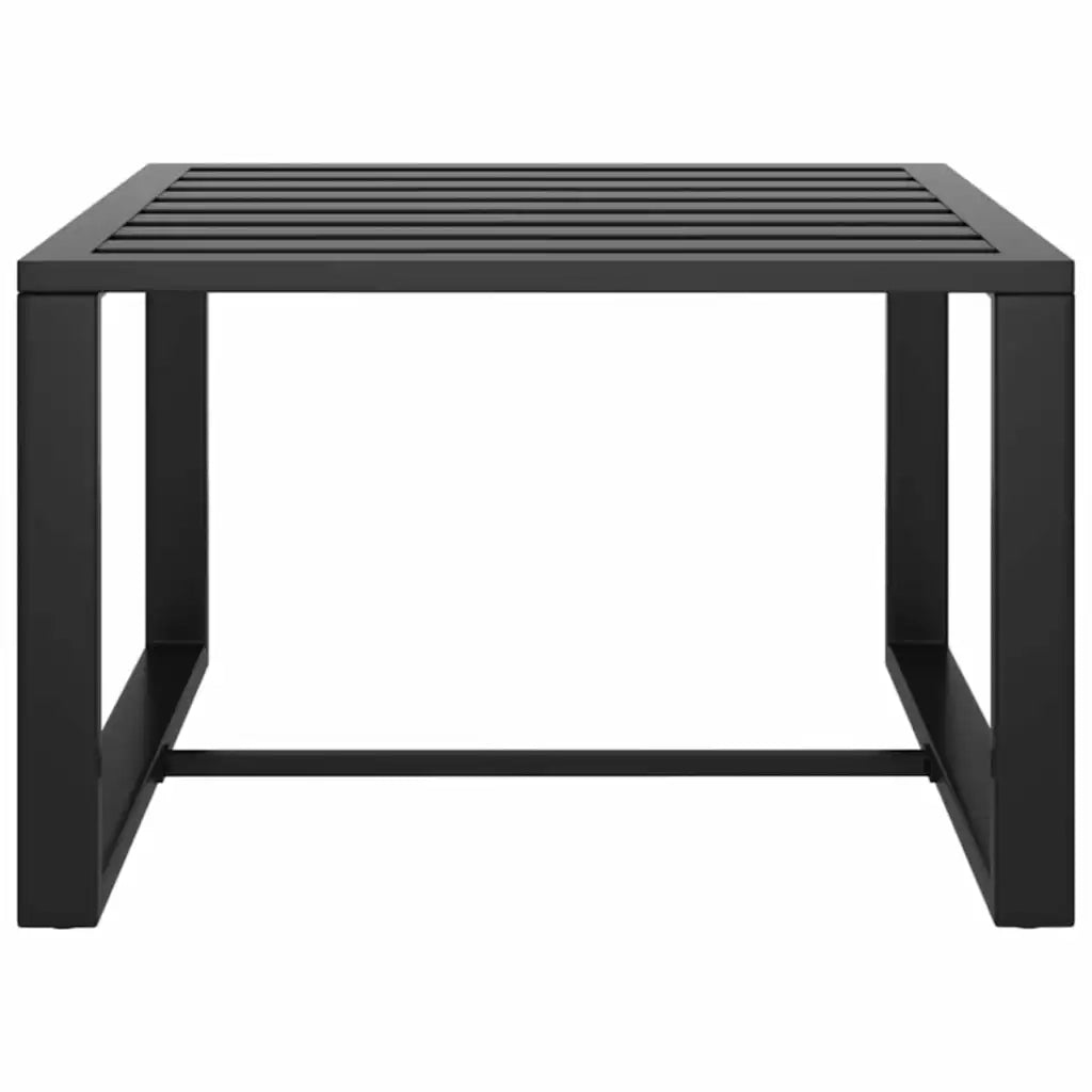Set Divani da Giardino 8 pz con Cuscini in Alluminio Antracite 3107806