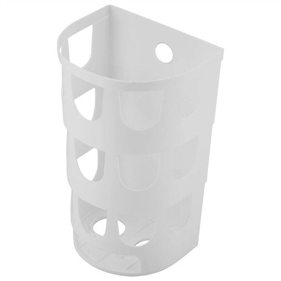 Sacchetto per rifiuti - Scatola di stoccaggio con coperchio - Materiale PP resistente - Supporto sacchetto per rifiuti - Utilizzo in cucina/soggiorno/ bagno - Dimensioni 12,3 x 10 x 20 cm