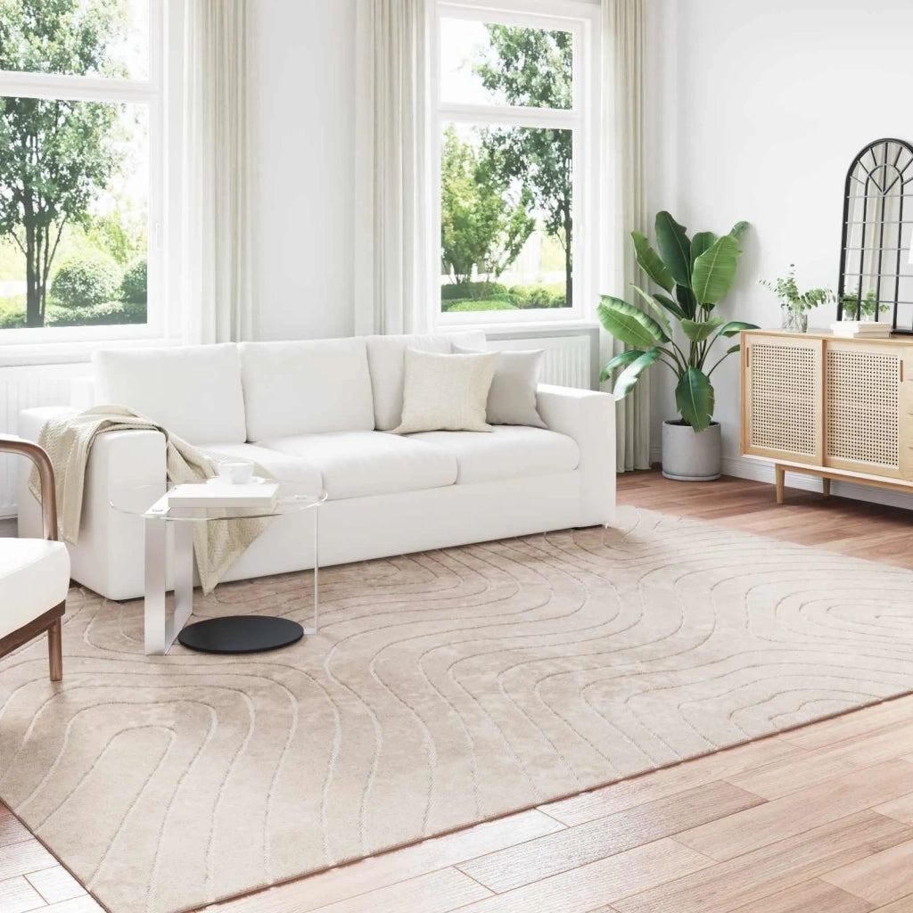 Tappeti per area PALMERAS Beige 340 x 240 cm Poliestere