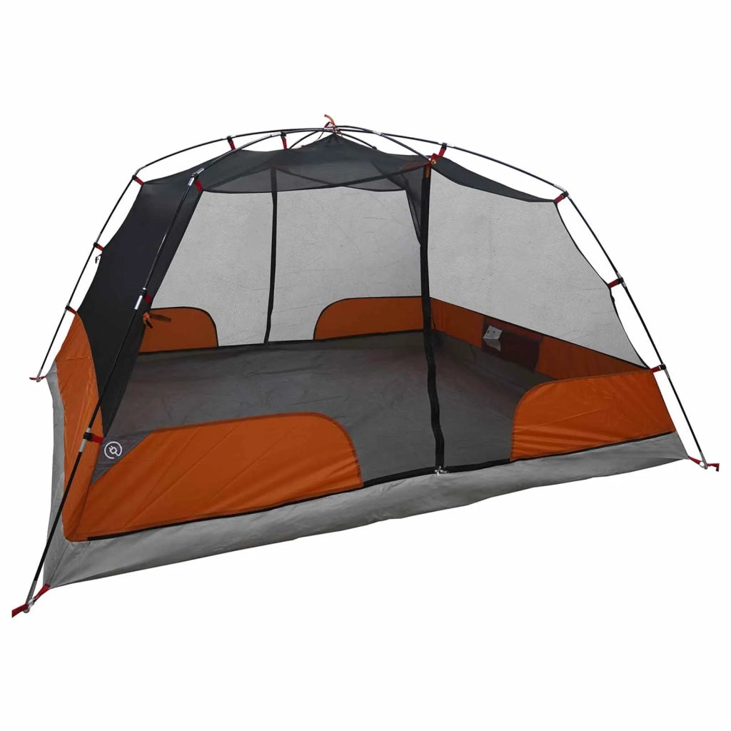 Tenda da backpacking Grigio e arancione 4 persone