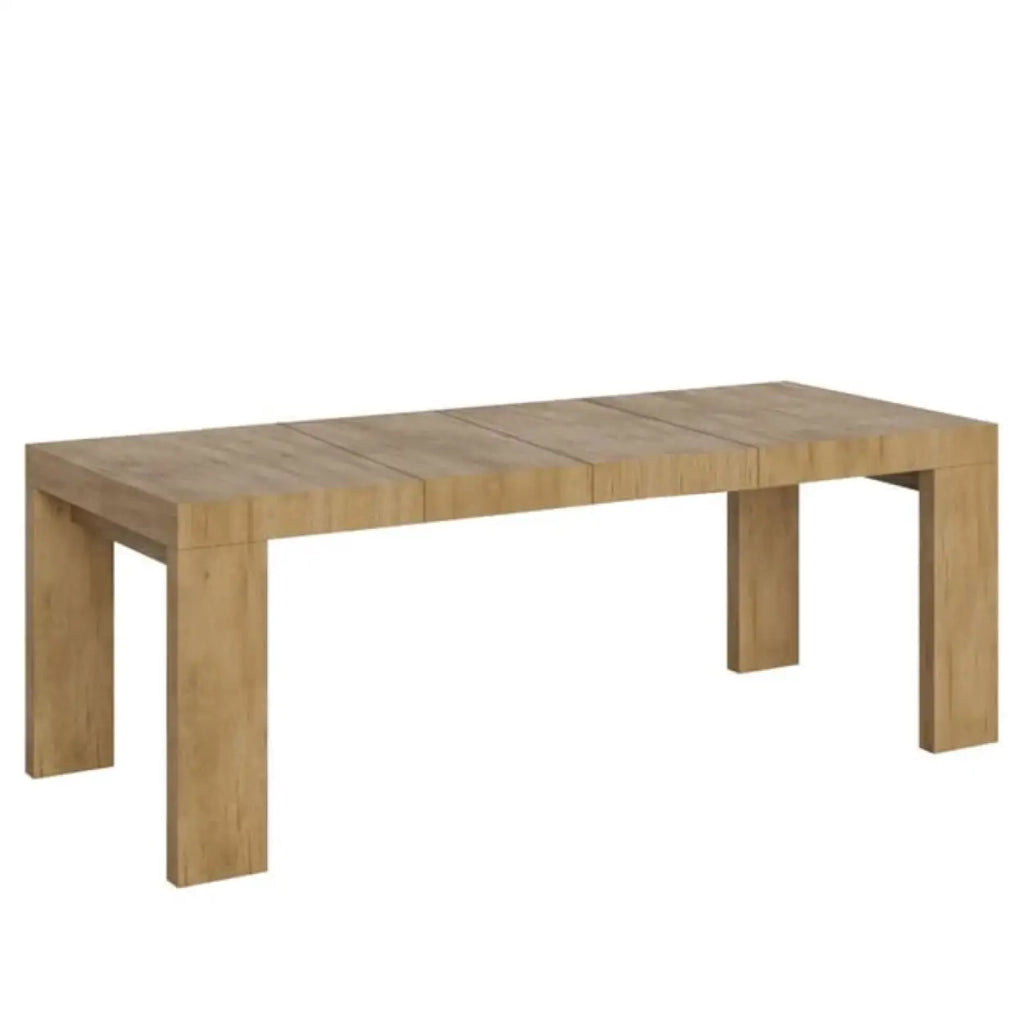 Tavolo allungabile 200/304x90 cm Roxell Premium colore quercia natura