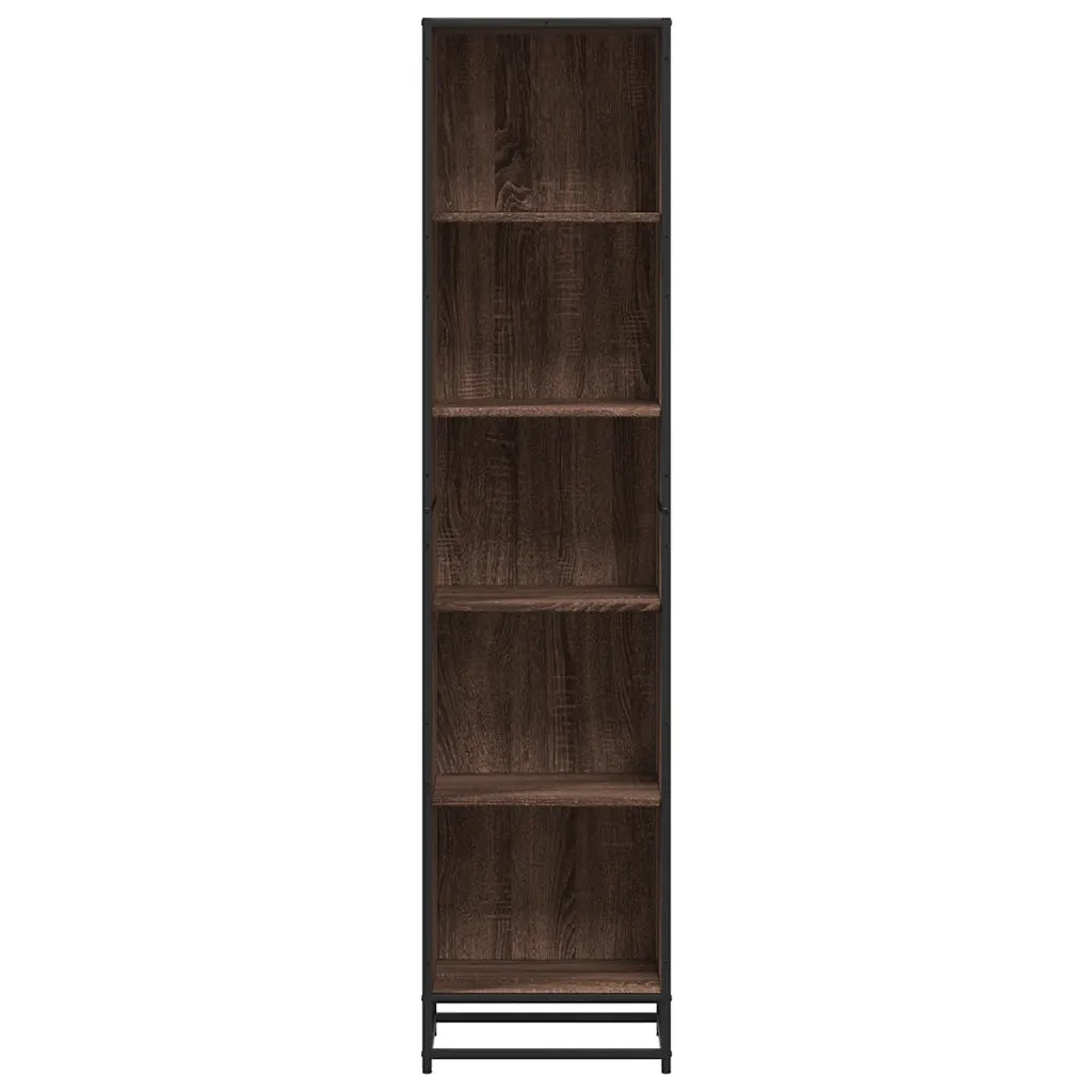 Libreria Rovere Marrone 40x35x170,5 cm in Legno Multistrato 849143