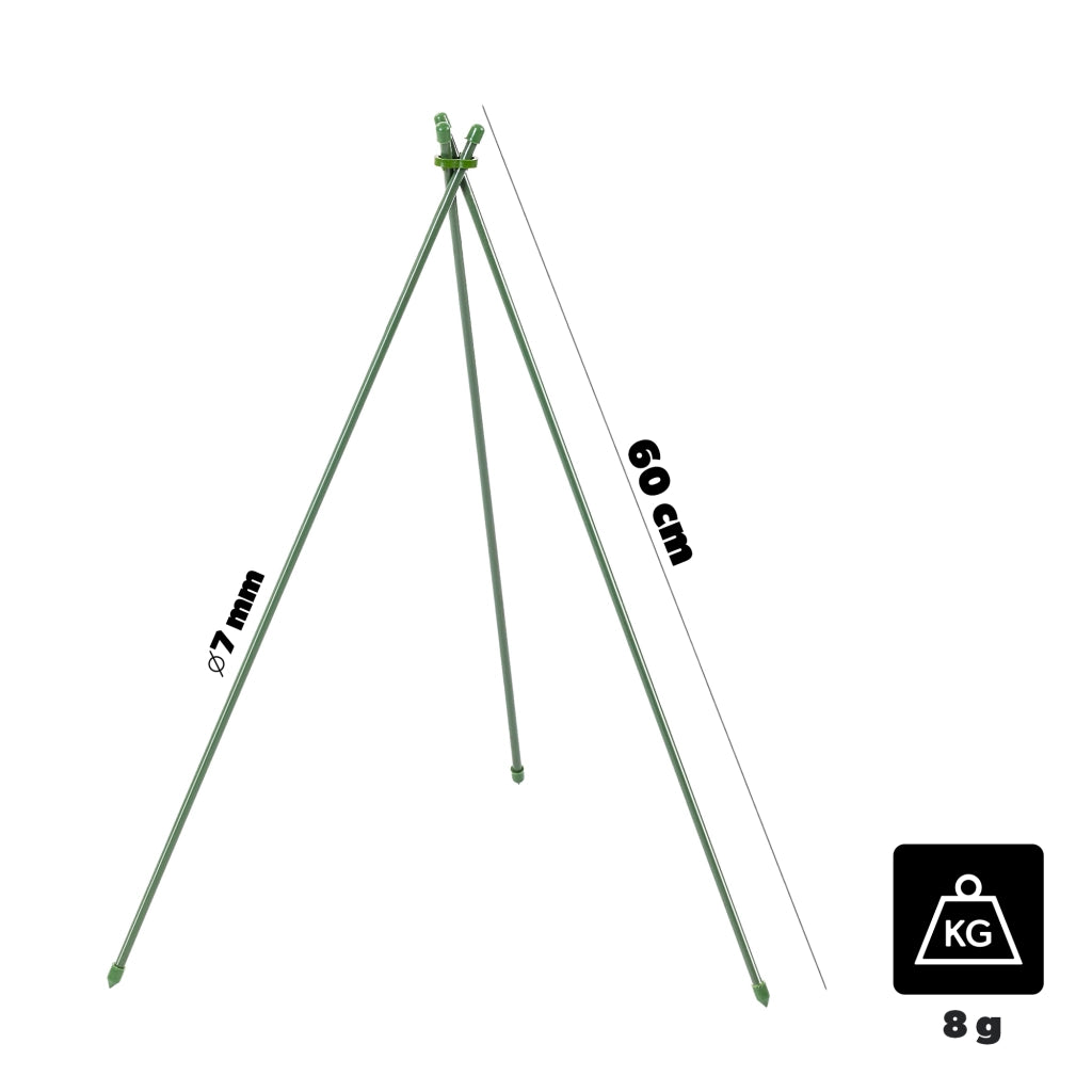 Supporto conico per piante KADAX 60 cm, 3 pezzi