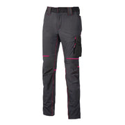Pantalone da lavoro grey fucsia L
