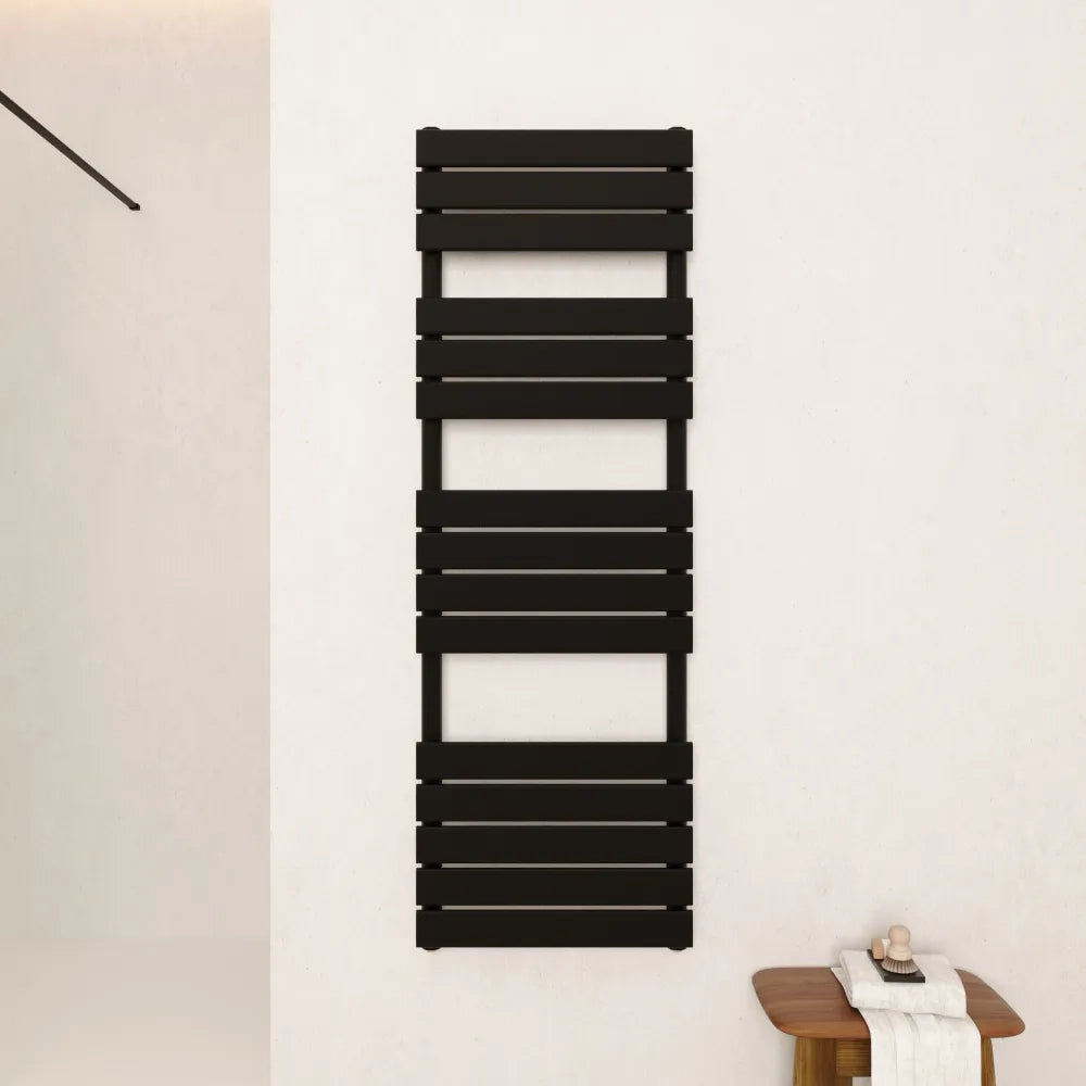 Termoarredo idraulico 1500x500 nero opaco interasse 450 | Andromeda