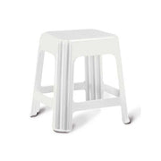 Sgabello Novanta B.Co 42X34 h 42 7590M Giganpl