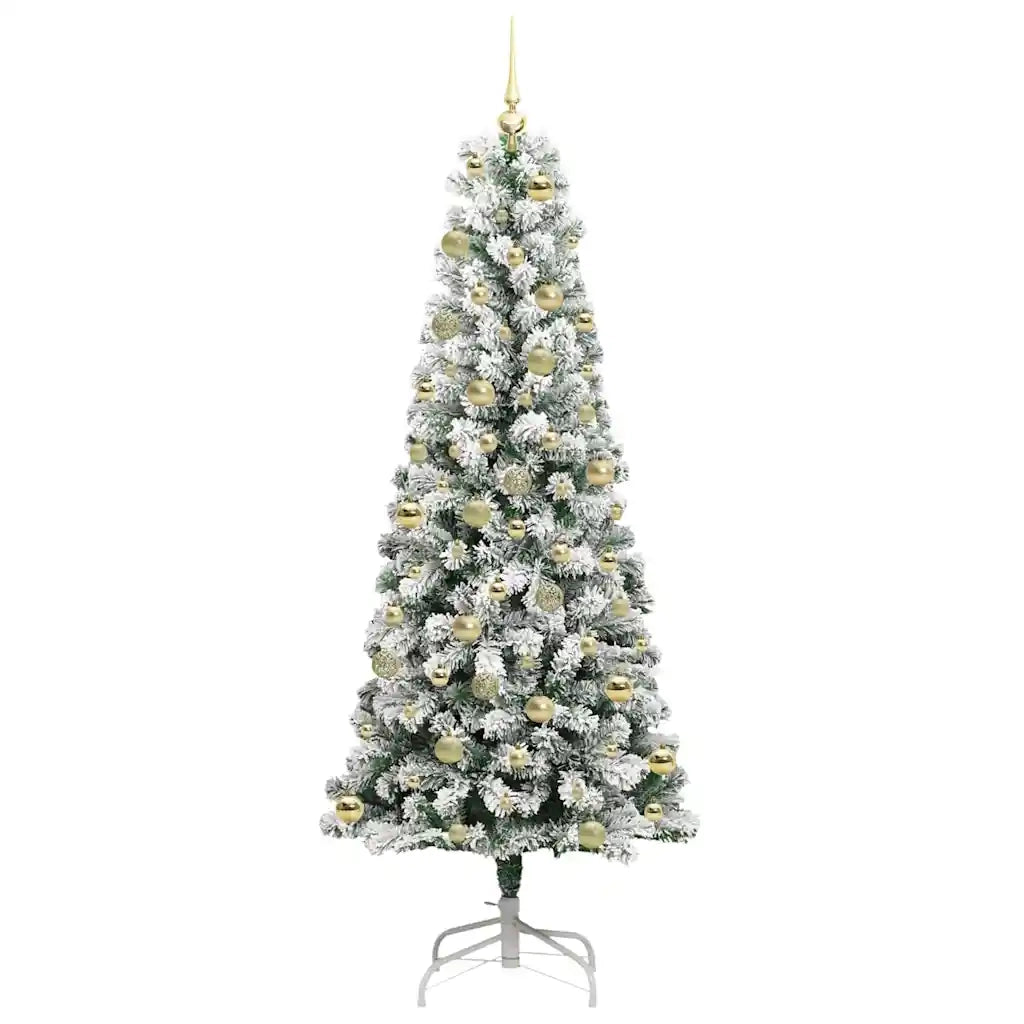Albero di Natale Artificiale con Rami Pieghevoli 210 cm 3395608