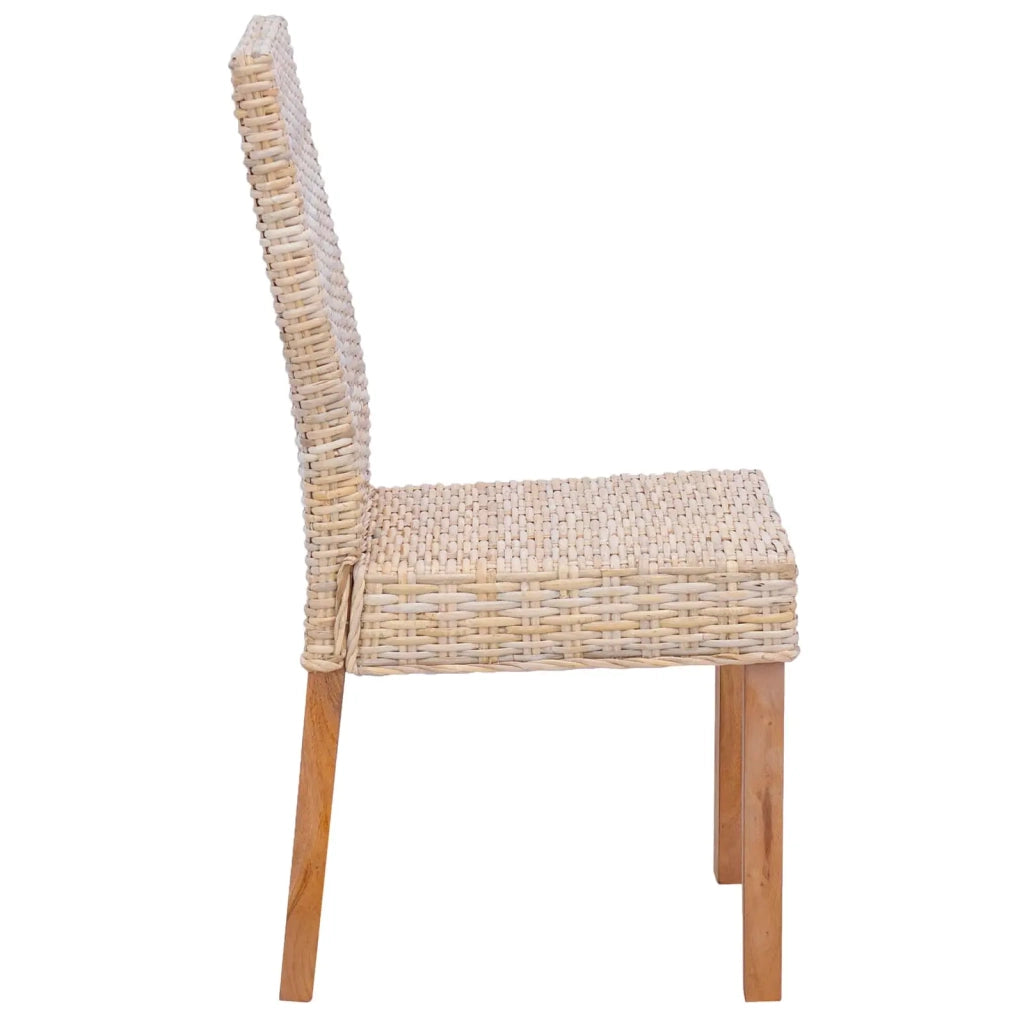 Sedia da pranzo 2 pcs Naturale 45 x 54 x 93 cm 42012422