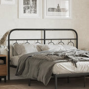 Testiera di Ricambio in Metallo Nero 150 cm 377151