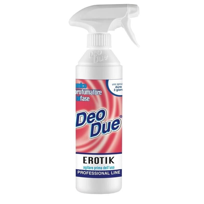 DEODUE PROFUMATORE BIFASE PROFUMANTE NEUTRALIZZANTE 500 ML EROTIK
